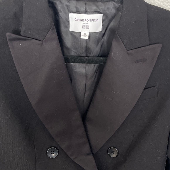 NWT: Uniqlo x Carine Roitfeld women’s Tux Blazer: size XS - Picture 2 of 5